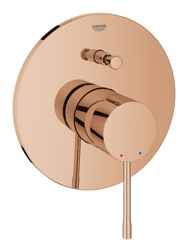 Single-lever bath mixer