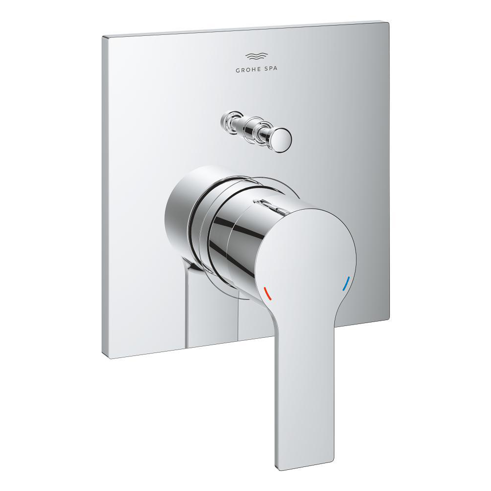 Single-lever mixer with 2-way diverter