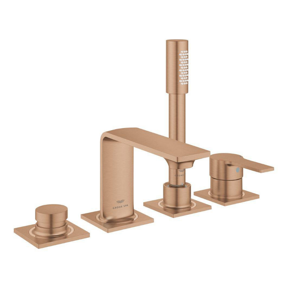 Four-hole single-lever bath combination
