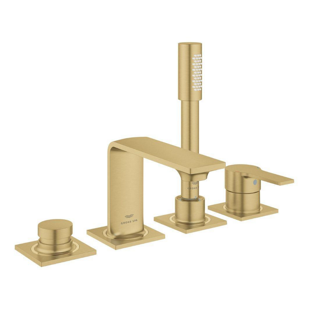Four-hole single-lever bath combination