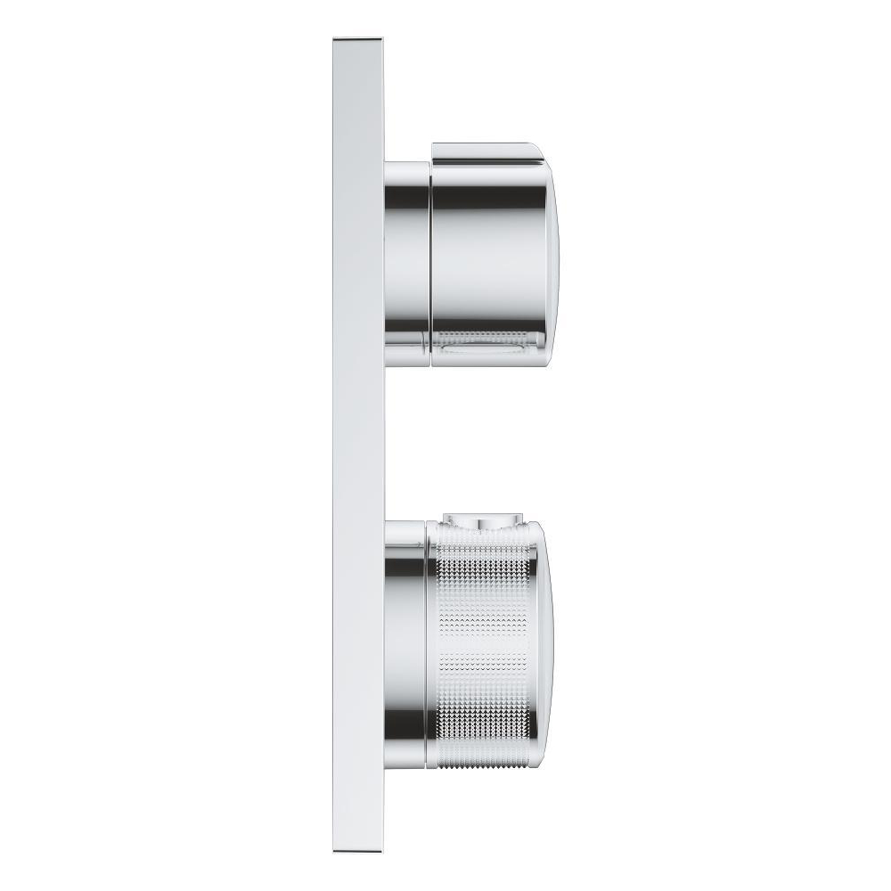 Thermostat for concealed installation with one valve