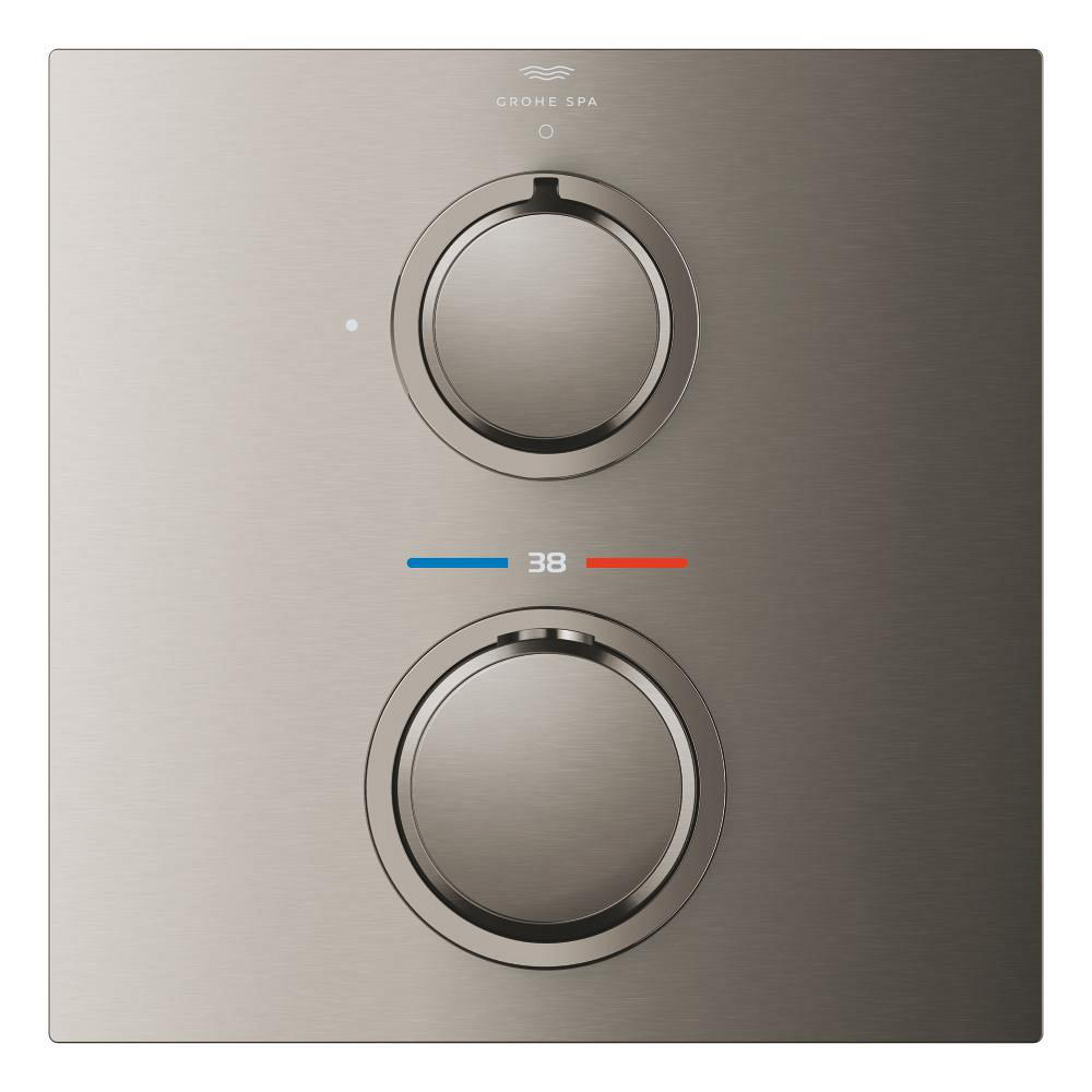 Thermostat for concealed installation with one valve