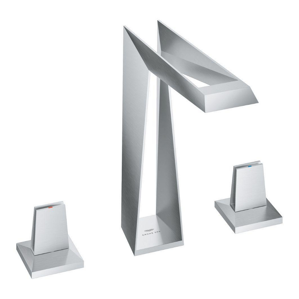 3-hole deck-mount basin mixer