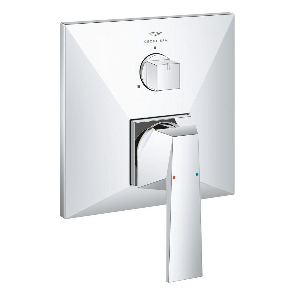 Single-lever mixer with 3-way diverter