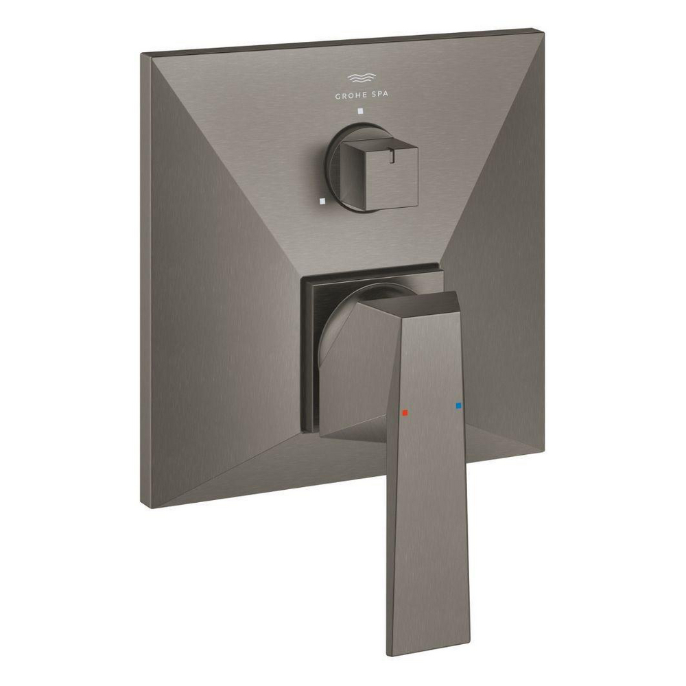 Single-lever mixer with 3-way diverter