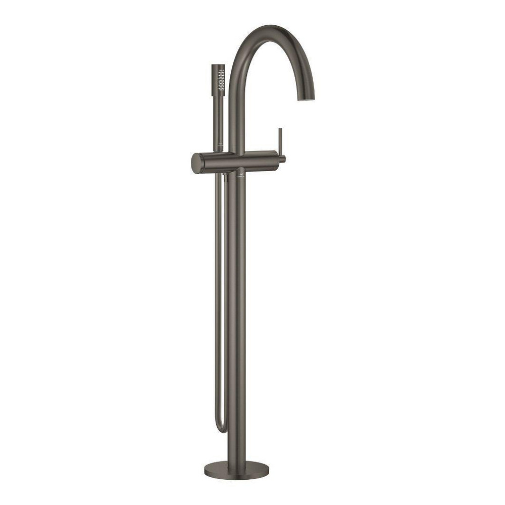 Single-lever bath mixer floor mounted