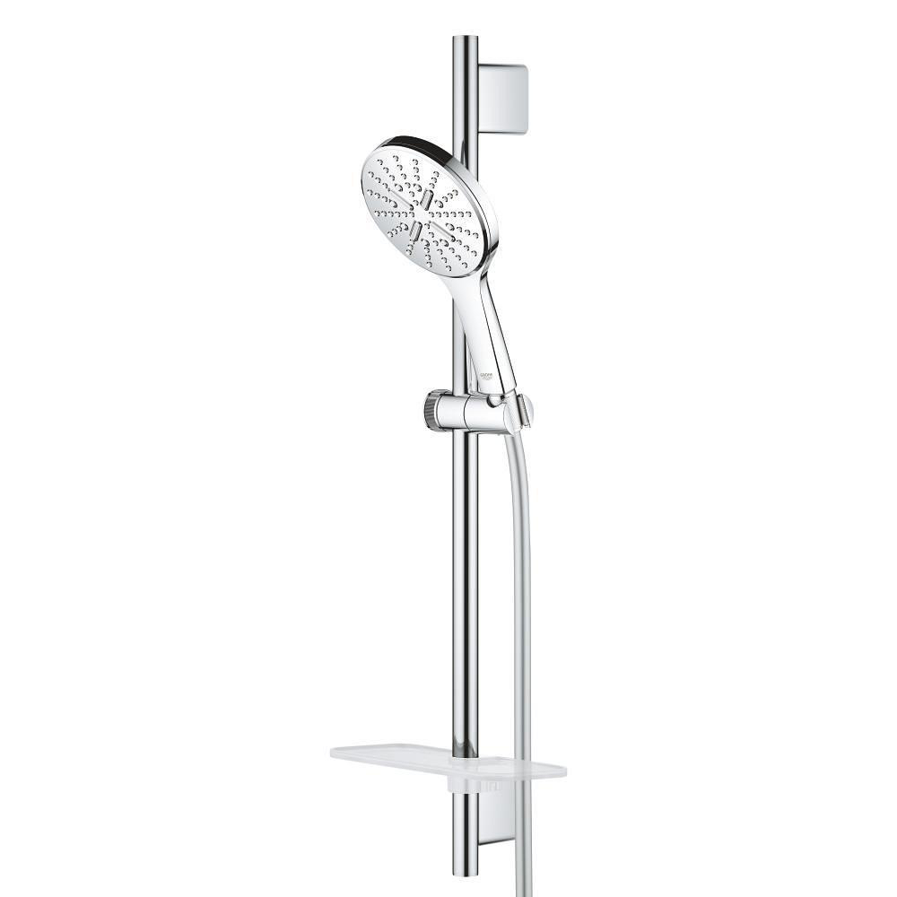 Shower rail set 3 sprays