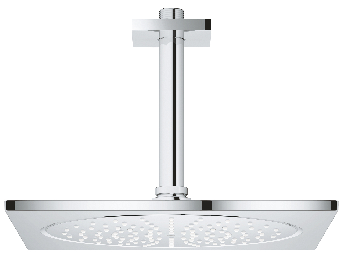 Head shower set ceiling 142 mm, 1 spray