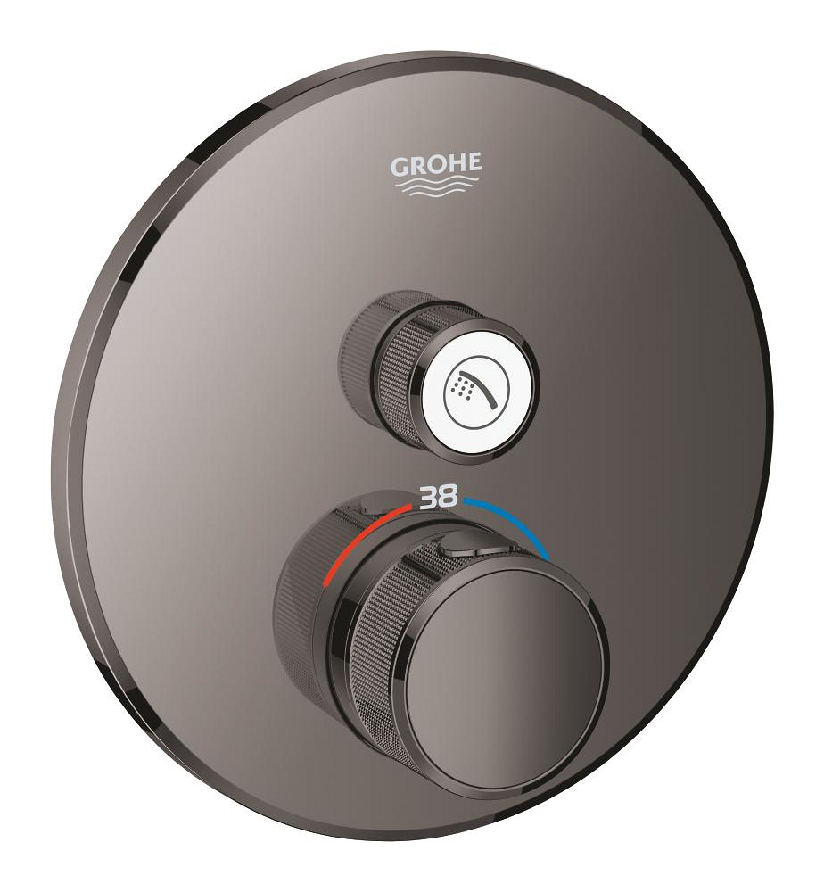 Thermostat for concealed installation with one valve