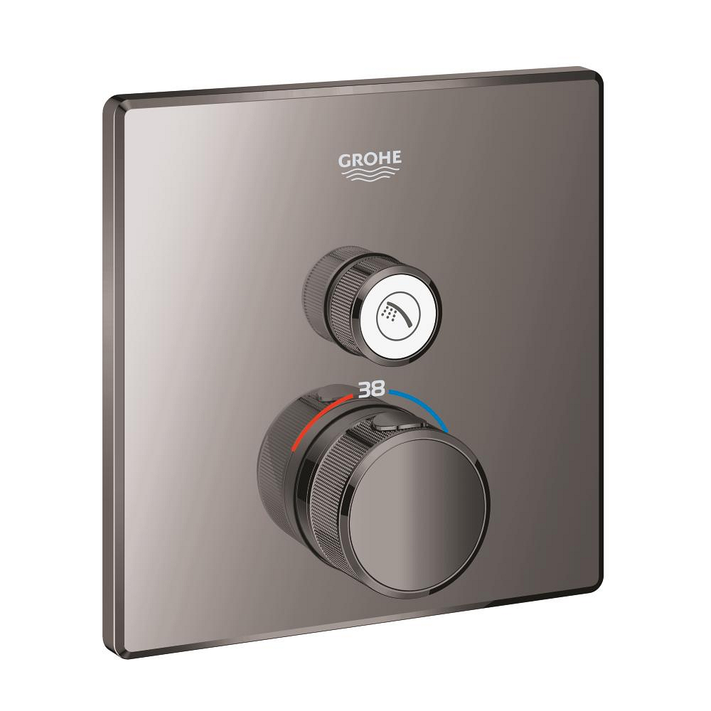 Thermostat for concealed installation with one valve