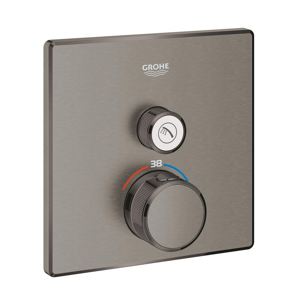 Thermostat for concealed installation with one valve