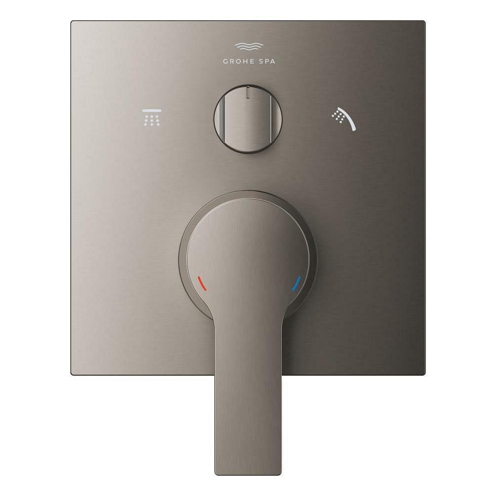 Single-lever mixer with 3-way diverter
