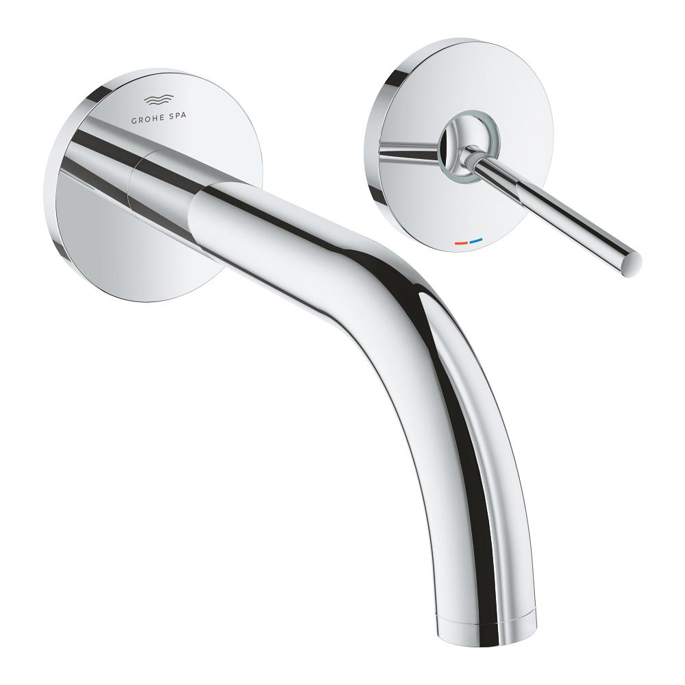 Two-hole basin mixer joystick