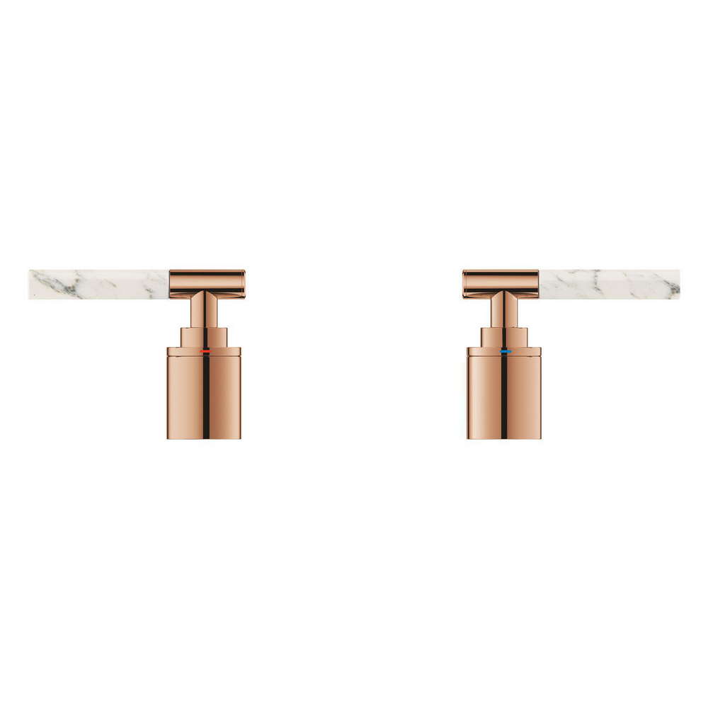 Sticks made from White Attica Caesarstone material