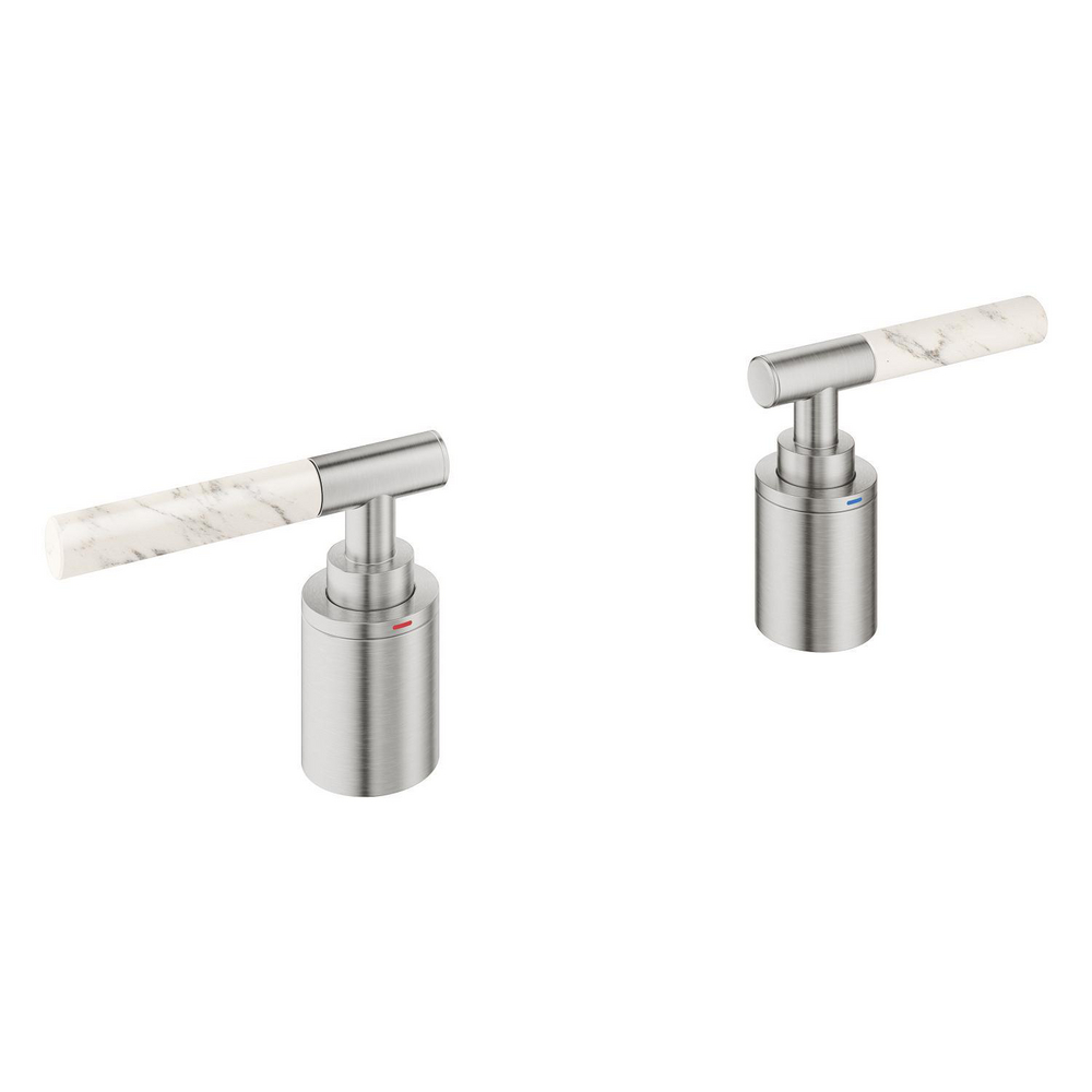 Sticks made from White Attica Caesarstone material