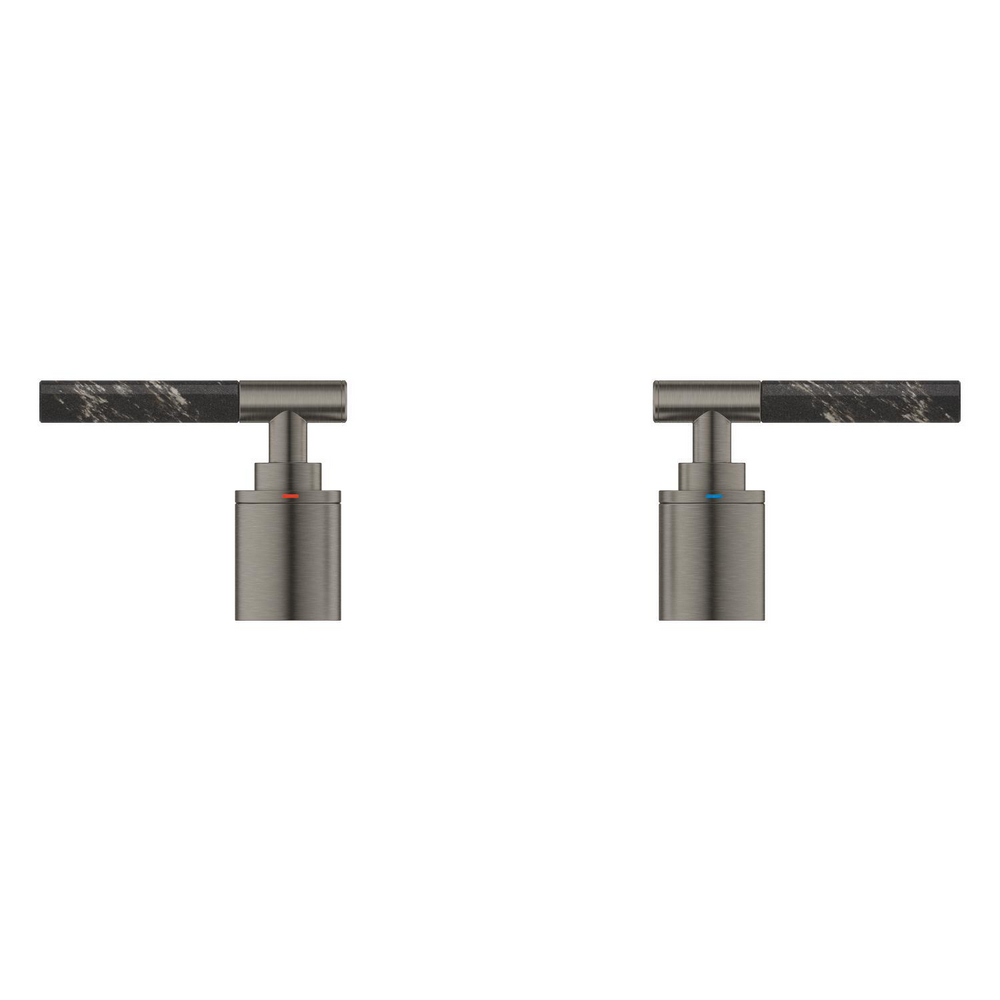 Sticks made from Vanilla Noir Caesarstone material