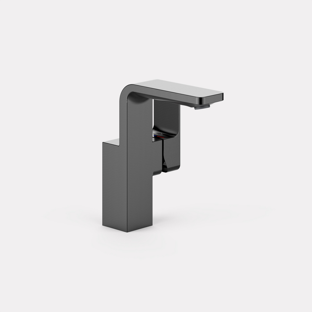 Acacia Evolution Single Hole Side Lava Faucet Brushed Hard Graphite