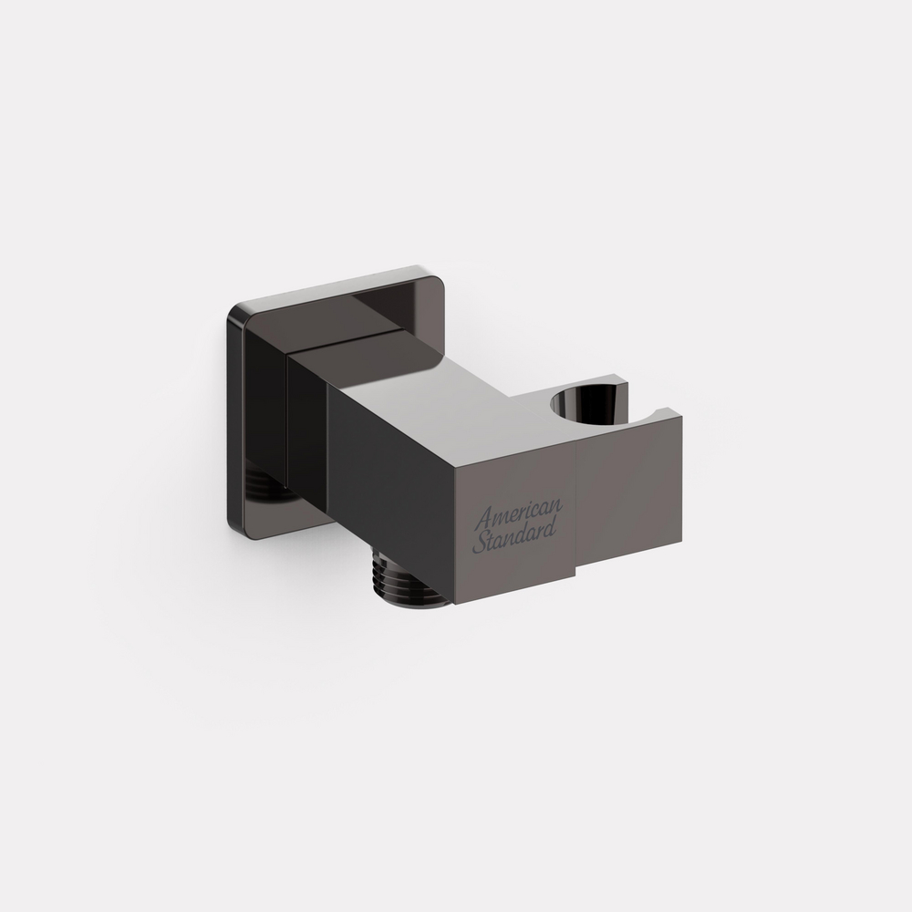 Square Wall Outlet With Holder Hard Graphite